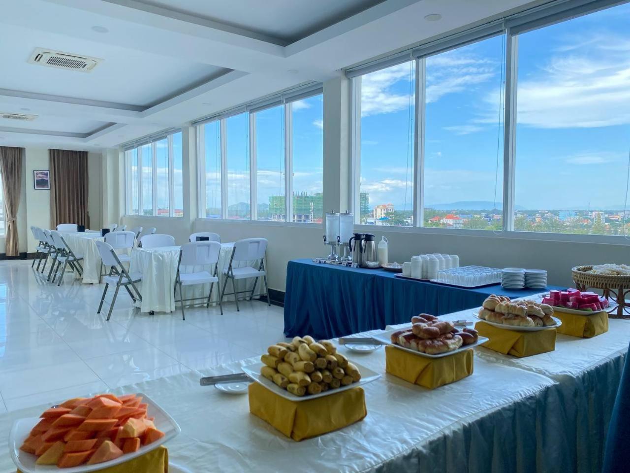 Twin Hotel Kampot Kültér fotó