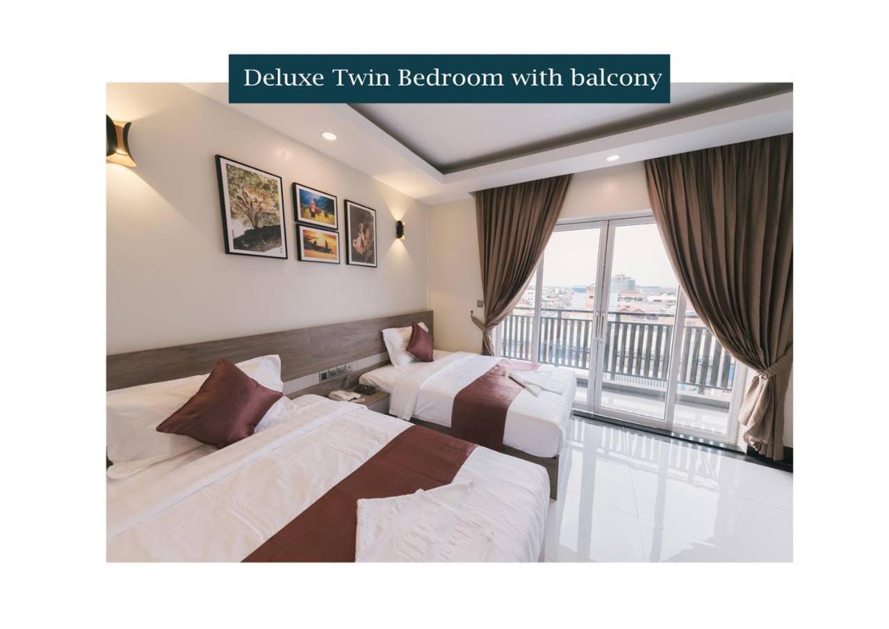 Twin Hotel Kampot Kültér fotó