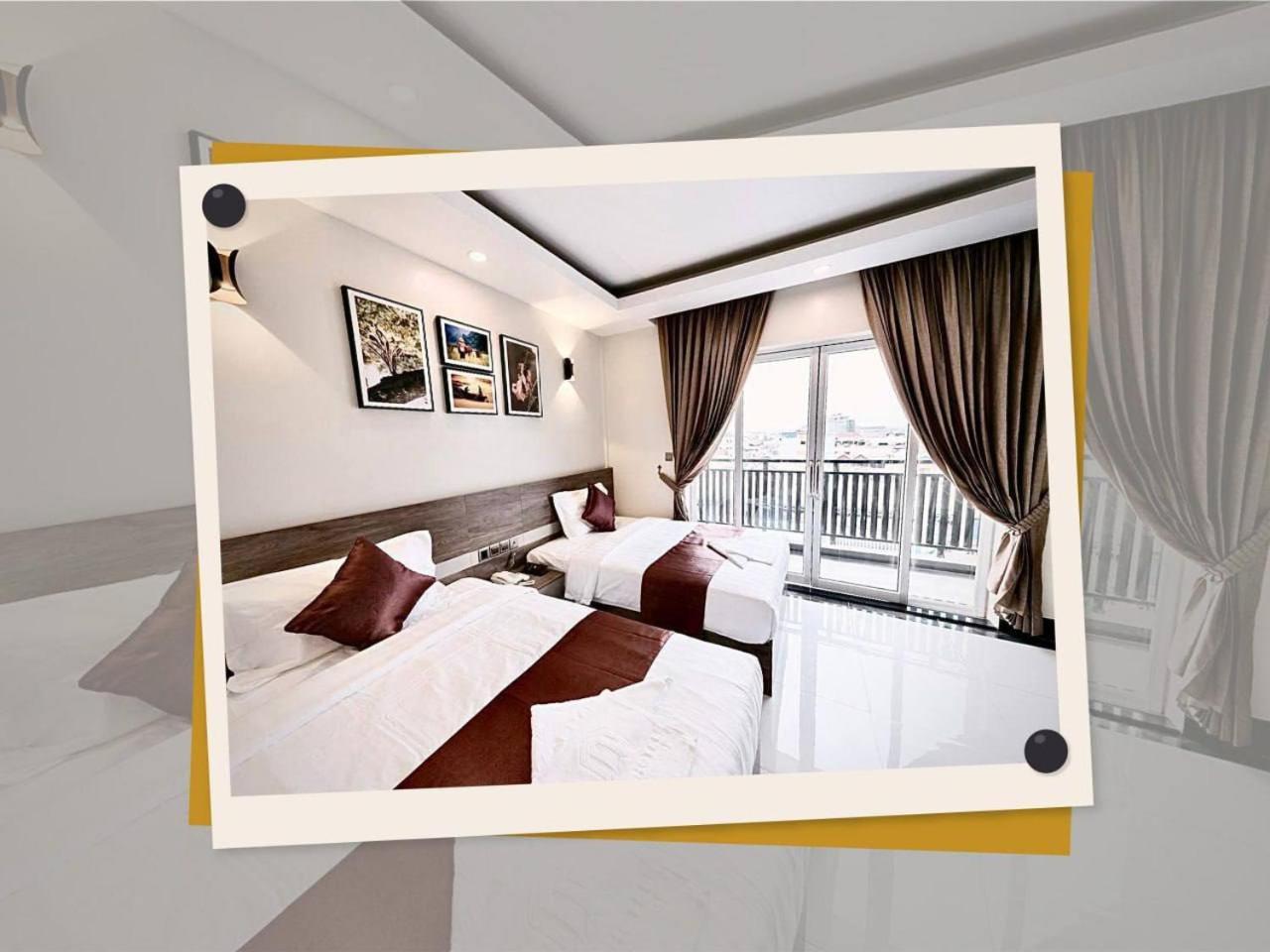 Twin Hotel Kampot Kültér fotó